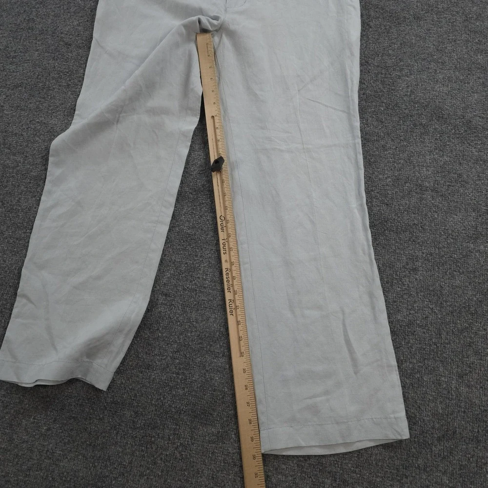 Vineyard Vines Pants Mens 34x30 Blue Clubhouse Linen Silk Dress Pants NEW Summer